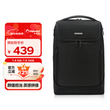 Diplomat外交官电脑包商务笔记本双肩包男女背包大容量旅行包DB-15120L黑