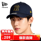NEW ERA纽亦华MLB帽子男女棒球帽秋冬季NY硬顶940运动保暖鸭舌帽60364401