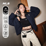 MLB羽绒服男女同款情侣款防泼水重磅短款羽绒服3ADJB2056-43NYS-S
