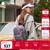 LeSportsac乐播诗新款包包女包旅游外出逛街轻便双肩包书包 冷灰色