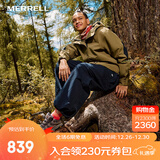 迈乐（Merrell）男女款户外越野徒步鞋MOAB GTX防水透气防滑抓地耐磨登山鞋 J035797 灰深兰-3 GTX男款 40