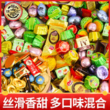 徐福记奇欧比巧克力婚庆结婚喜酒心夹心混合儿童蜡笔小新零食小吃年货节 徐福记巧克力蜡笔混合味500g