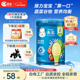 嘉宝（GERBER）混合蔬菜营养谷物高铁米粉宝宝辅食米糊250g 6月龄+100%真验厂