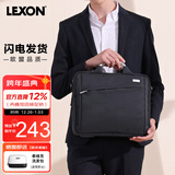 乐上（LEXON）手提电脑包13.3英寸笔记本单肩包斜挎商务公文包休闲电脑背包