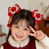 新新精艺马年头饰新年装饰春节过年儿童发夹发饰学校表演活动头扣礼物