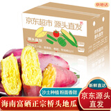 京地达海南澄迈桥头富硒地瓜净重5斤精选装单果120g起番薯源头直发包邮
