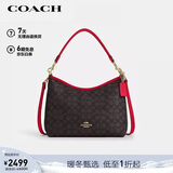 蔻驰（COACH）【品牌直供】女士LAUREL中号单肩斜挎流浪包CV975新年礼物