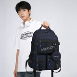 Edison爱迪生高中生书包护脊大容量防泼水双肩包初中生旅行背包k2272-2