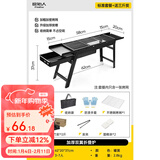 原始人烧烤架户外烧烤炉家用碳烤炉3-7人便携式木炭烧烤架子 升级加厚双翼【加粗不锈钢烤网】5件套+3斤炭