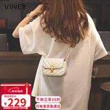 viney包包女包牛皮斜挎手机包洋气单肩链条包生日元旦礼物送女生女友