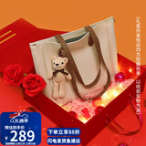 viney牛皮包包女包大容量托特包轻奢斜挎单肩包生日圣诞礼物送女生女友