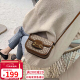 爱情海包包女包斜挎包女单肩小方包轻奢腋下包生日元旦礼物送女生女友