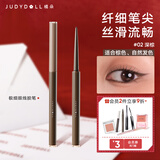 橘朵（Judydoll）极细眼线胶笔眼线笔防水持久顺滑新年礼物适合棕发自然发02深棕