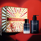 迪奥Dior旷野香迹男士套装礼盒(淡香水+香氛沐浴液)生日礼物 新年礼物
