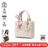 纽芝兰（NUCELLE）戴妃包包女2026手提婚包大容量单肩斜挎包情人节生日礼物送老婆