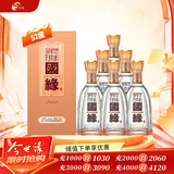 今世缘 柔雅国缘 柔雅型白酒 52度 500mL*6瓶 整箱装 婚庆喜宴 送礼