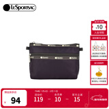 LeSportsac乐播诗Trendy系列可爱印花小包信封包手拿包时尚包包女包 果酱紫