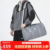 Jordan男女单肩桶包 布面 乔丹旅行包 健身包FJ6787-010蓝灰 均码