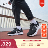耐克男子透气专业跑步鞋春季公路缓震NIKE RUN SWIFT 3 DR2695 002黑/白色/暗烟灰 45