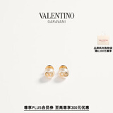 华伦天奴VALENTINO[礼物]女士 VLOGO SIGNATURE 耳环 金色 均码