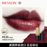 露华浓丽采保湿滋润唇膏黑管口红4.2g牛血色630#一抹显色年货情人节礼物