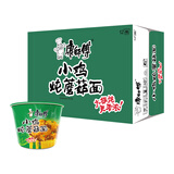 康师傅 方便面 经典小鸡炖蘑菇桶面102g*12 泡面整箱速食 方便食品