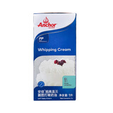 安佳（Anchor）淡奶油1L进口稀奶油动物性自制蛋糕蛋挞用烘焙原料日期到26.05.28 安佳淡奶油 1L*1盒