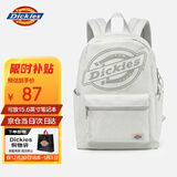 Dickies双肩包女通勤电脑背包大容量旅行包书包初高中生休闲帆布包安静灰