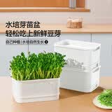 魔幻厨房豆芽无土栽培水培盘育苗盆芽苗菜盘种植发芽盆发豆芽神器黄绿