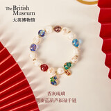 大英博物馆东方梦境香灰琉璃景泰蓝葫芦手链手串送女生礼物