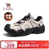 骆驼（CAMEL）云山1代户外徒步登山休闲丑萌鞋男加绒 G15S076104R 米白/黑 42