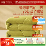 水星家纺被子冬被 A类被子冬季厚被芯保暖纤维被褥220cm×240cm