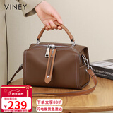 viney牛皮包包女包大容量枕头包轻奢斜挎单肩包生日圣诞礼物送女生女友
