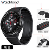 watchbond适用华为手表ultimate2表带纯钛金属gt7pro/6pro/watch5/gt7/6/5/4全钛金属男士款商务表带
