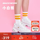 斯凯奇新年礼物小白熊|女鞋秋冬季透气小白鞋增高复古老爹鞋运动鞋11931