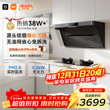 米家小米抽吸油烟机净烟机P1以旧换新大吸力一级能效上门安装【天然气智能套装】免拆洗MJ04CY