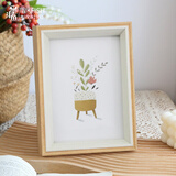 墨斗鱼北欧简约相框8寸摆台高级感照片挂墙相框女神节礼物