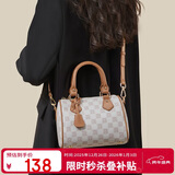 红蜻蜓包包女包斜挎单肩波士顿水桶手提包送女友跨年新年生日礼物