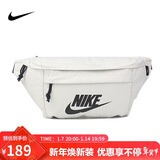 耐克NIKE 王一博同款 男女款腰包  休闲包 BA5751-072浅骨色大号