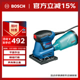 博世（BOSCH）平板砂磨机抛光机打磨机专业木工集尘 使用不烫手GSS 1400 A