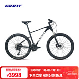 捷安特（GIANT）XTC 800气压避震XC竞技22速铝合金油压碟刹成人山地自行车 亮黑 27.5×16 S适合身高160-172cm
