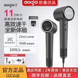 欧嘉优品AolgaDF21酒店同款高速负离子电吹风机家用酒店用轻便速干吹风机大功率恒温护发顺发大风力吹风筒 【酒店款】DF21灰 （无Logo无风嘴）