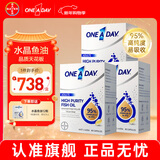 拜耳One A Day水晶鱼油95%DHA高纯度omega3成人60粒呵护心脑眼 降血脂 【3盒周期装】水晶鱼油 60粒*3盒
