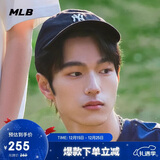 MLB帽子男女棒球帽圣诞礼物元旦鸭舌帽软顶帽3ACP7701N-50BKS