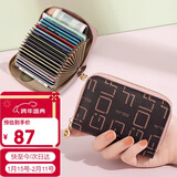 高尔夫（GOLF）卡包女印花女士零钱包多卡位包包女包手拿包休闲百搭钱包