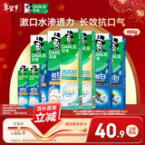 好来(原黑人)热销榜双重薄荷2合1超白去烟渍去口气美白牙膏880g