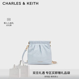 CHARLES&KEITH迷你菱格链条流浪包单肩包双肩包包女包生日新年礼物CK2-60782390