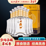 西凤酒45度二代凤香型高度白酒送礼宴请经典口粮酒年货节送礼 52度 500mL 6瓶 金老藏整箱