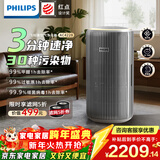 飞利浦（PHILIPS）空气净化器除甲醛神器新房急入住鼻炎专业家用宠物净化机除烟味病毒过敏原螨尘AC4228/04