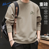 回力（Warrior）卫衣男女同款加固领口2025秋季新款宽松显瘦正肩袖耐磨大码外套B